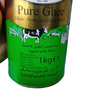Pure Ghee Made from Clarified Butter