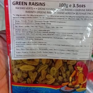 Green Raisins (100 g)