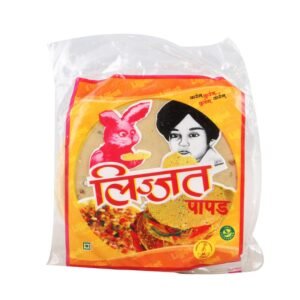 PAPADS LIJJAT URID (Snacks Indian cu Ardei Rosu) 200g